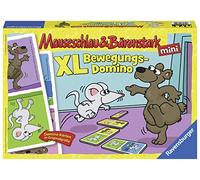 Ravensburger Enfants Jeux 21354 mauseschlau et puissante : XL Détecteur de Mouvement Domino