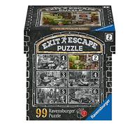 Ravensburger - Escape Puzzle 99 pièces - pour Adulte et Enfant dès 12 Ans - Le Salon du manoir - Puzzle de qualité supérieure - Puzzlez & Résolvez - 16878