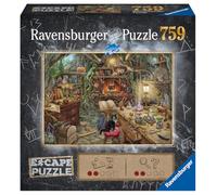 Ravensburger - Escape Puzzle - Cuisine de sorcière - pour Adultes et Enfants dès 12 Ans - 759 pièces, 1 Guide de Jeu, 1 enveloppe Solution - Inspiré des Jeux d'évasion - 19958