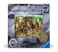 Ravensburger- Escape The Circle Puzzle 2D, 12001181, Multicolore