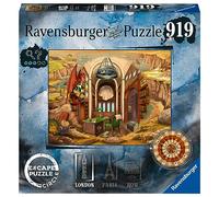 Ravensburger - Escape The Circle - Puzzle avec énigmes pour Adulte et Enfant à partir de 14 Ans - 919 pièces - Londres - Décryptez Le Cercle - Expert - 17309