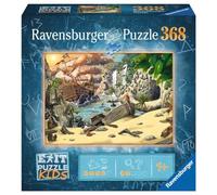 Ravensburger EXIT Puzzle Kids - 129546 The Pirate Adventure - Puzzle de 368 pièces pour enfants de 9 ans et plus, puzzle pour enfants