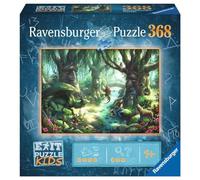 Ravensburger - Exit Puzzle Kids - 368 pièces - La forêt Magique | Fille ou garçon dès 9 ans - Puzzle de qualité supérieure - Le premier puzzle inspiré des Escape Games !