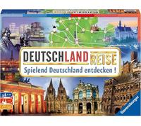 Ravensburger Familienspiele Deutschlandreise, Wettlaufspiel, Würfelspiel, Würfellaufspiel, Gesellschaftsspiel, Brettspiel, Familien Spiel, 26492 6