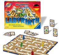 Ravensburger Family Game 26955 - The Crazy Labyrinth - Jeu de Plateau - Jeux Classiques pour 2 à 4 Personnes, Jeu de Plateau à partir de 7 Ans
