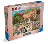 Ravensburger Puzzle Farm Cottage – 1000 pièces – Dès 12 ans