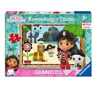 Ravensburger Floor Puzzle: Gabby`S Dollhouse - Gabby`S Pirate Adven. Puzzle NEUF