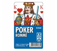 Ravensburger FX Schmid Poker Français Jeu de cartes en image Boîte transparente