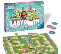 Ravensburger Gabby's Dollhouse Labyrinth Junior Moving Maze Board Game for Kids