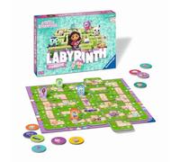 Ravensburger Gabby's Dollhouse - Labyrinthe junior - 22686 - Le jeu de société bien connu de Ravensburger en version junior pour tous les fans de la populaire série préscolaire Gabby's Dollhouse.