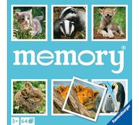 Jeu de paires et de mémoire - Grand memory® - Petits Animaux - Ravensburger - 64 cartes