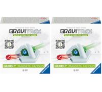 Ravensburger - GraviTrax - Élément Canon magnétique - Circuit de Billes - Jeu de Construction créatif - Parcours de Billes à Construire - Dès 8 Ans - Version française - 22413 (Lot de 2)