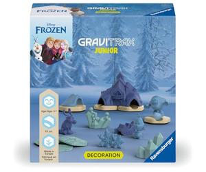 Ravensburger - Gravitrax Junior - Set d'extension La Reine des Neiges - 33 pièces - Circuit de Billes - Jeu de Construction - Parcours de Billes à Construire - Dès 3 Ans - Version française - 23861