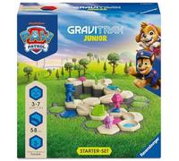 Ravensburger - GraviTrax Junior - Starter Set Little Pat Patrouille 58 pièces - Circuit de Billes - Jeu de Construction créatif - Dès 3 Ans jusqu'à 7 Ans - Version française - 12020005