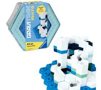 Ravensburger - GraviTrax Micro Ocean Blue (63 pcs) - Circuit de Billes - Jeu de Construction - Dès 8 Ans - Version française - 12020023