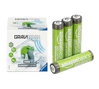 Ravensburger GraviTrax Power Lever, Extension Circuit, 8+ Ans, & Piles AAA Rechargeables Amazon Basics 4 pcs, 850mAh