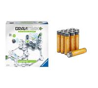 Ravensburger GraviTrax Power Starter Set, Circuit Billes, 8+ Ans, & Piles AAA Alcalines Amazon Basics 12 pcs, 10 Ans