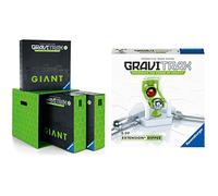 Ravensburger - GraviTrax Pro Starter Set Giant Construction & GraviTrax - Bloc d'action Dipper - 26179 - Jeu de Construction STEM - Extension pour Circuits de Billes créatifs