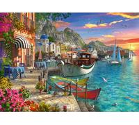 Ravensburger Grèce Grandiose Puzzle de 1 000 pièces pour Adultes - 12000470 - Fabriqué à la Main en Allemagne, Chaque pièce s'assemble Parfaitement