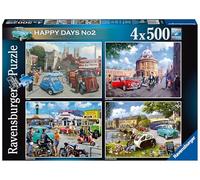 Ravensburger Puzzle Happy Days Collection No.2 Days Out 4 x 500 pièces Dès 10 ans