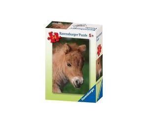 Ravensburger Horses 54 Piece Mini Puzzle-White Horse In Roses