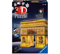 Ravensburger Italie Arc De Triomphe Puzzle, 3D Bâtiment, Édition Nocturne