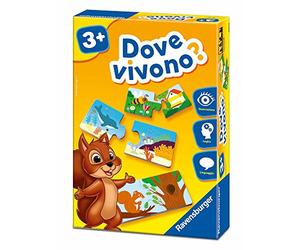 Ravensburger Italy 24112 - Où vivent-Ils ? Jeu éducatif