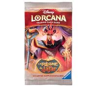 Ravensburger JCC Disney Lorcana : 1 Booster aléatoire Le Règne de Jafar (12 cartes) dès 8 ans