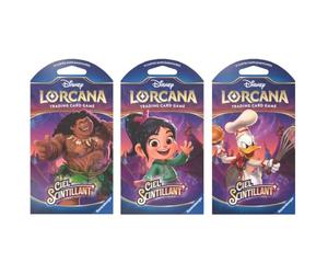 Ravensburger JCC Disney Lorcana : 1 Booster Ciel Scintillant dès 8 ans