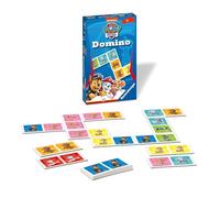 Ravensburger Jeu à emporter - 20845 - Paw Patrol Domino - Le célèbre Jeu de Ponte pour Les Enfants à partir de 3 Ans