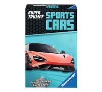Ravensburger Jeu de Cartes, Supertrumpf Sports-Cars 20683, Quartet et Trump, pour Les Fans de Technologie à partir de 7 Ans