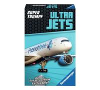 Ravensburger Jeu de Cartes, Supertrumpf Ultra Jets 20691, Quartet et Trump, pour Les Fans de Technologie à partir de 7 Ans