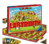 SUPER MARIO Labyrinthe - Ravensburger - Jeu de société famille - Chasse au trésor dans un labyrinthe en mouvement - Dès 7 ans