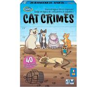 ThinkFun - Cat Crimes | Jeu de société | Jeu d'investigation 40 Crimes | Jeu 8 Ans ou Plus | Cadeau pour Une Fille de 8 Ans | Jeux de logique en édition Italienne