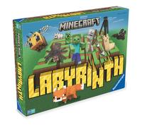Ravensburger - Jeu de Société Labyrinth Minecraft - À partir de 7 ans - Durée de Partie 30 Minutes - 2 à 4 Joueurs