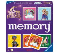 Ravensburger Jeu de société et de plateau Memory® Unicorn Academy – Dès 3 ans