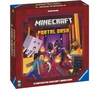 Ravensburger Jeu de Tableau de Bord Minecraft Portal pour 1 à 4 Joueurs - Adultes et Enfants à partir de 10 Ans - Stratégie immersive