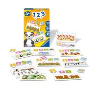 Ravensburger - Jeu Educatif - 1, 2,3 - Apprentissage ludique des nombres jusqu'à 10, quantités et premières notions de calcul - A partir de 3 Ans - 24045