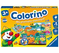 Ravensburger - Jeu Educatif - Colorino Ma première mosaïque - Jeu d'apprentissage des Couleurs et Manipulation - Motricité et créativité - A partir de 3 Ans - 20891 - Version française