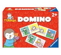 Ravensburger - Jeu Educatif - Domino - T'choupi - Un premier jeu éducatif mêlant observation, association et mémorisation - A partir de 3 ans - Multicolore - 24311