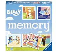Ravensburger - Jeu Éducatif - Grand Memory® - Bluey - Un Premier Jeu éducatif mêlant Observation, Association et mémorisation - À partir de 3 Ans - 22646