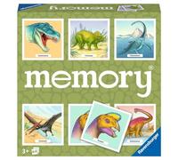 Ravensburger - Jeu Educatif - Grand Memory® - Dinosaures - Un Premier Jeu éducatif mêlant Observation, Association et mémorisation - A partir de 3 Ans - 20924