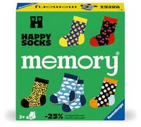 Ravensburger Jeu éducatif Grand Memory® Happy Socks – Observation & Mémorisation – 3 ans – Vert G