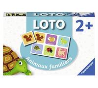 Ravensburger- Jeu Educatif - Loto - Les Animaux familiers - Un Premier Jeu éducatif mêlant Observation, Association et mémorisation - A partir de 2 Ans - 24145