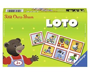 Ravensburger - Jeu Educatif - Loto - Petit Ours Brun - Un Premier Jeu éducatif mêlant Observation, Association et mémorisation - A partir de 3 Ans - 24214