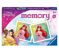 Ravensburger – Jeu éducatif Memory® Disney Princesses – Observation, Association, dès 3 ans – 20978