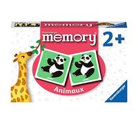 Ravensburger - Jeu Educatif - Memory® - Les Animaux - Un Premier Jeu éducatif mêlant Observation, Association et mémorisation - A partir de 2 Ans - 24153