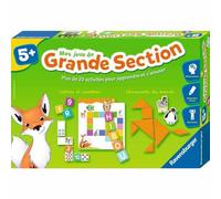 Ravensburger - Jeu Educatif - Mes Jeux de Grande Section - Coffret Complet éducatif - 20 activités Programme 3e année Maternelle - A partir de 5 Ans - 24524