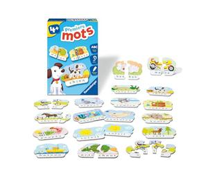 Ravensburger - Jeu Educatif - Premiers Mots - Préparation à la Lecture - Apprentissage ludique des Lettres et des syllabes - A partir de 4 Ans - 24047