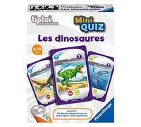 Ravensburger - Jeu interactif tiptoi® Mini Quiz - Les Dinosaures - Jeux électroniques éducatifs sans écran en français - Enfants à partir de 6 Ans - 00 085